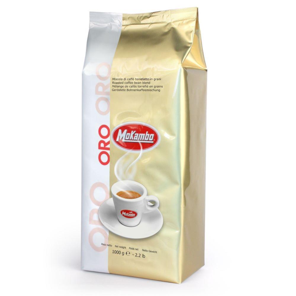 Кофе в зернах MoKambo ORO (1 кг) — Премиум купаж 80% Арабика