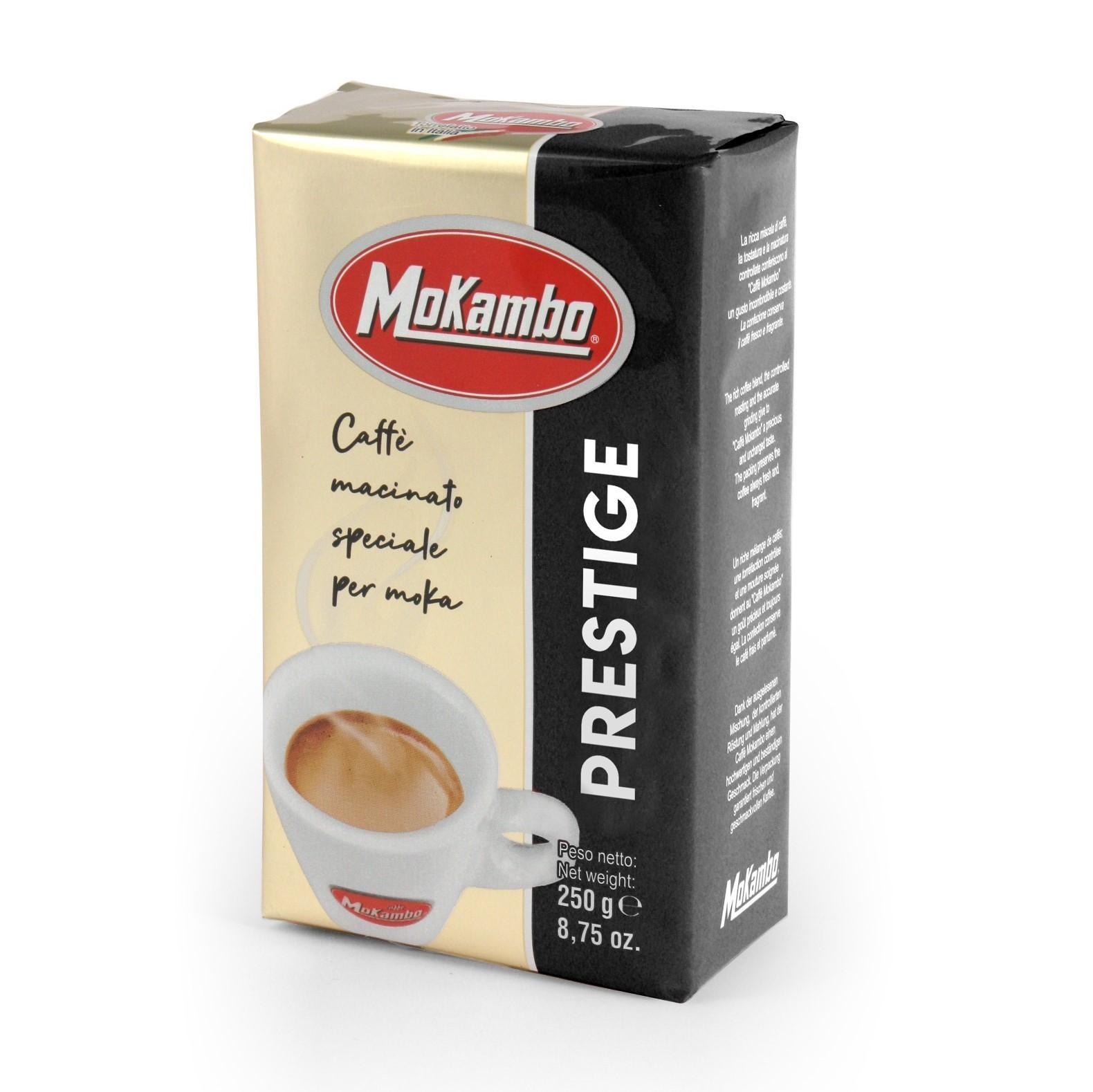 Кофе молотый MoKambo Prestige 250 г (80/20)