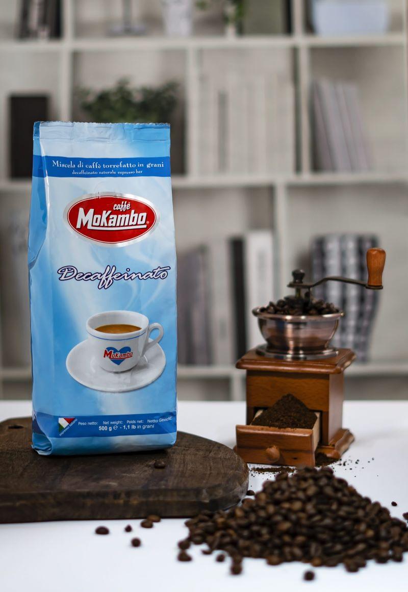 Кофе в зернах MoKambo Decaffeinato (500 г) — 100% Арабика без кофеина — изображение 2