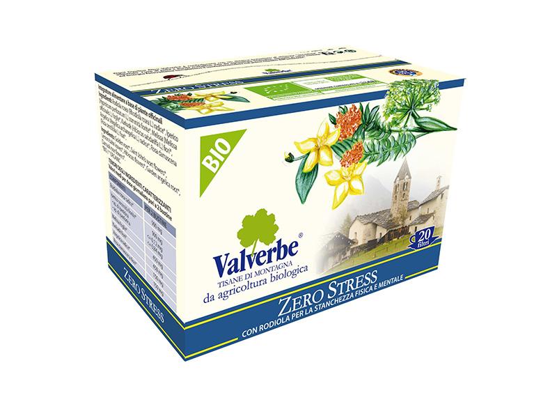 Травяной чай Valverbe Zero Stress 20 пакетиков