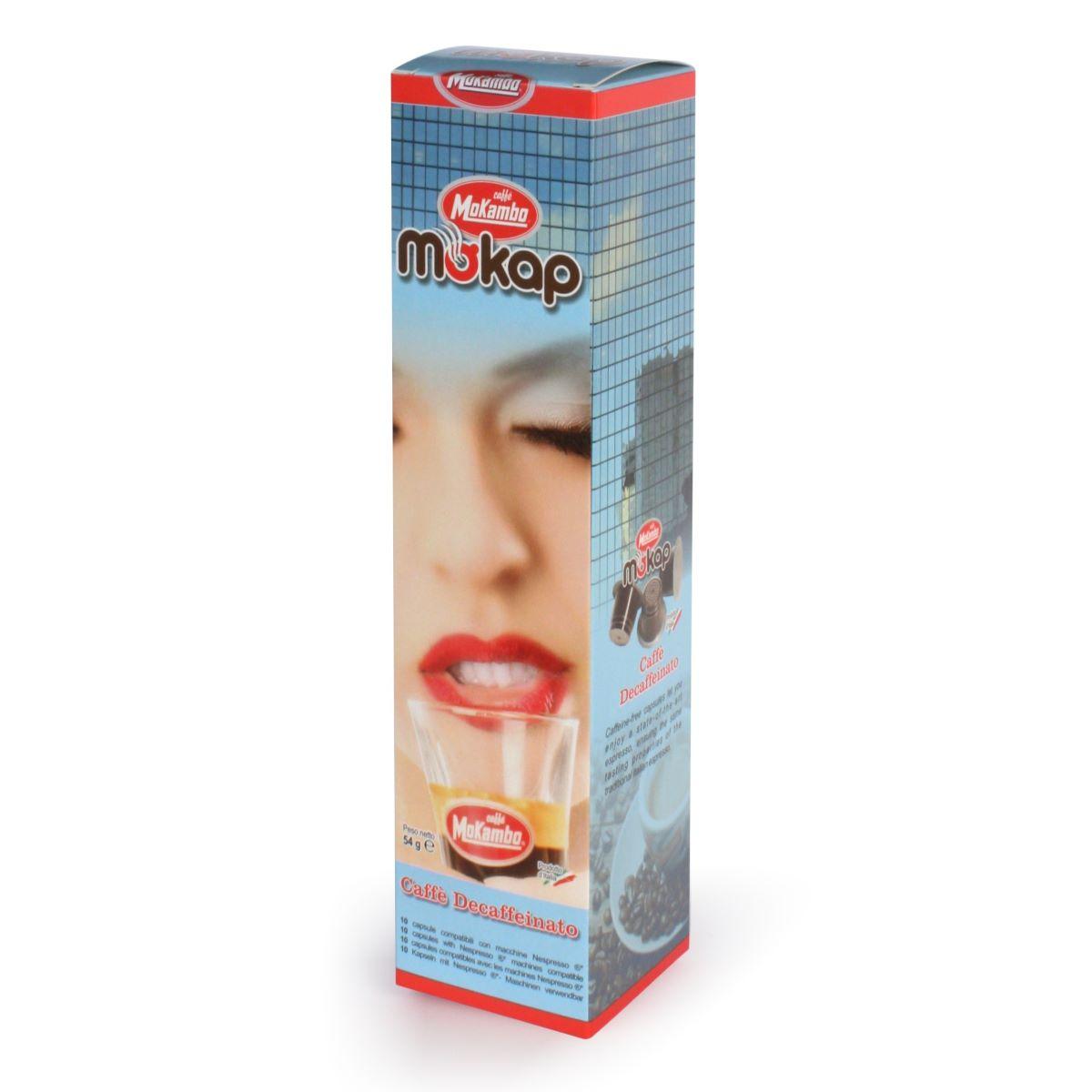 Кава в капсулі MoKambo Decaffeinato 10 шт (Nespresso)