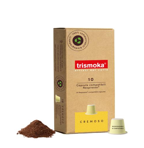 Кофе в капсулах Trismoka Cremoso 10 шт (Nespresso)