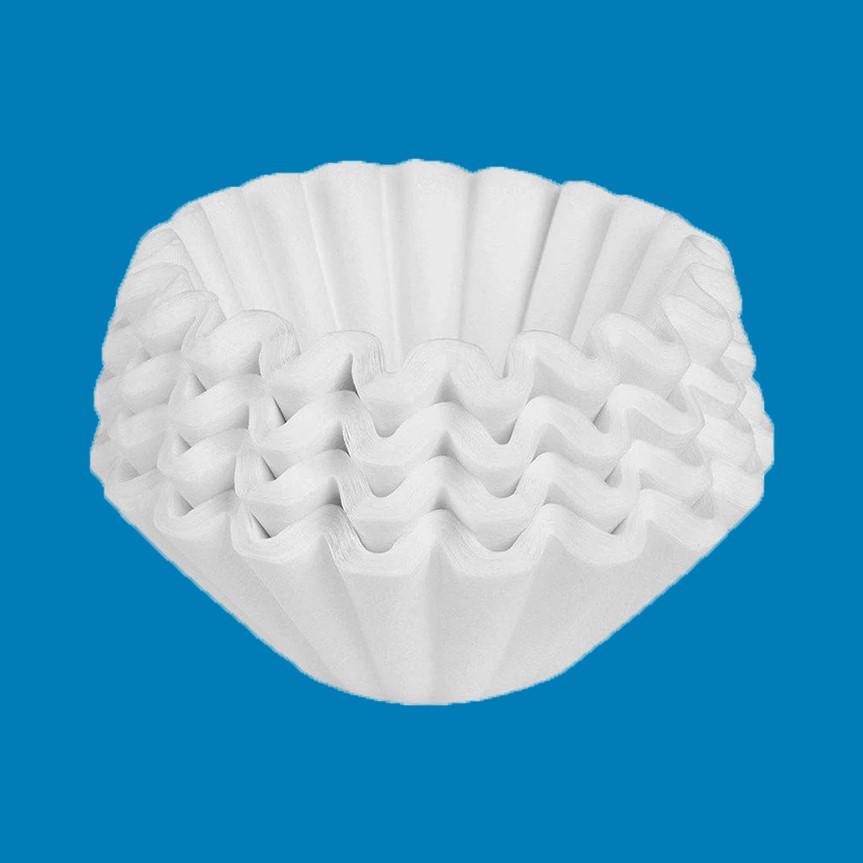 Одноразовий паперовий фільтр для кавоварки 90 мм 250 шт