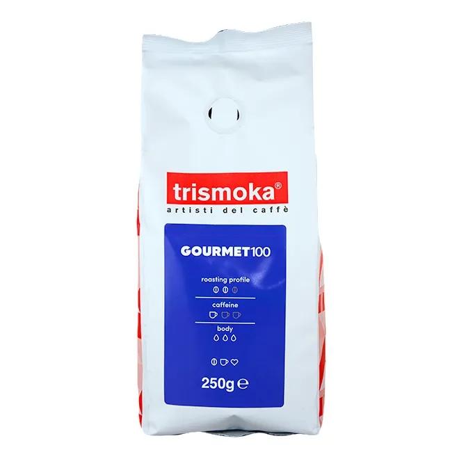 Кофе в зернах Trismoka Gourmet (250 г) — Элитная 100% Арабика (Италия)