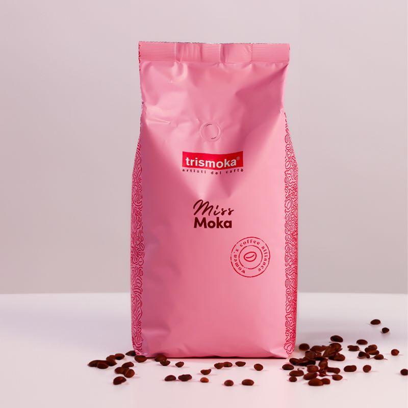 Кава в зернах Trismoka Miss Moka (1 кг) — 100% Арабіка (Бразилія, Колумбія, Гватемала)