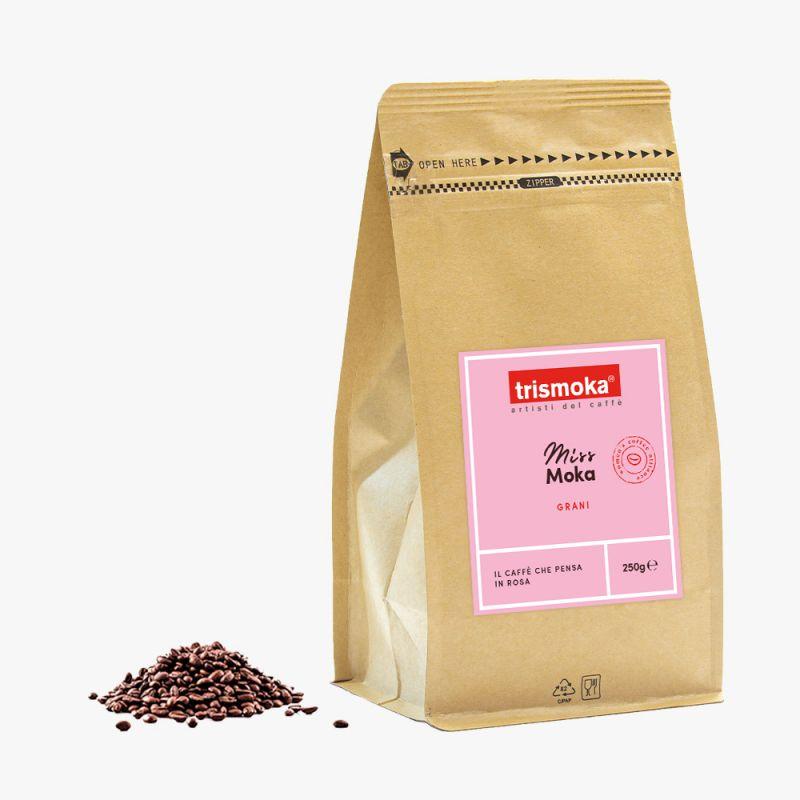 Кава в зернах Trismoka Miss Moka 250 г (100% Арабіка) - Зображення 3