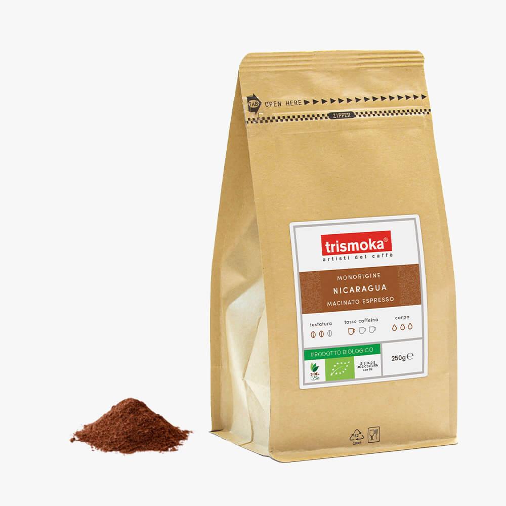 Кава в зернах Trismoka Nicaragua BIO 250 грам (Моносорт)
