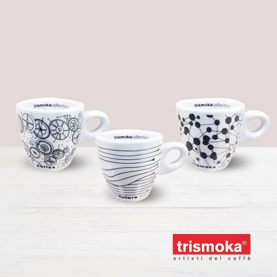 Чашка с блюдцем для эспрессо коллекция Trismoka 2015 (Фарфор) — изображение 2