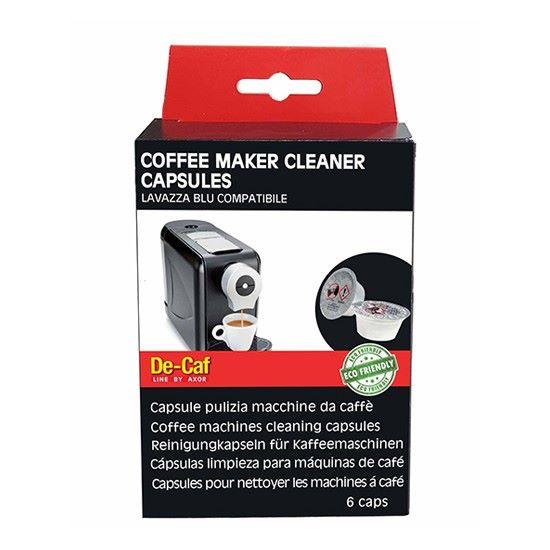 Капсулы для очистки кофемашин Lavazza Blue 6 шт Axor COFFEE MAKER CLEANER