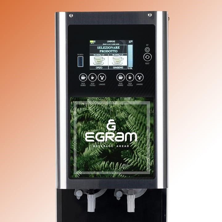 Інтелектуальна вендінгова кавоварка Egram UNIKA 2 (2 бункери, 2 змішувачі) - Зображення 5