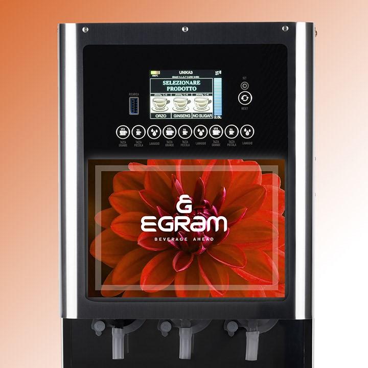 Интеллектуальная вендинговая кофеварка Egram UNIKA 3 (3 бункера, 3 смесителя) — изображение 5