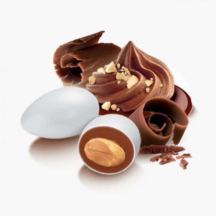 Драже мигдаль у молочному шоколаді та джандуї Papa Confetti, 100 г - Зображення 2