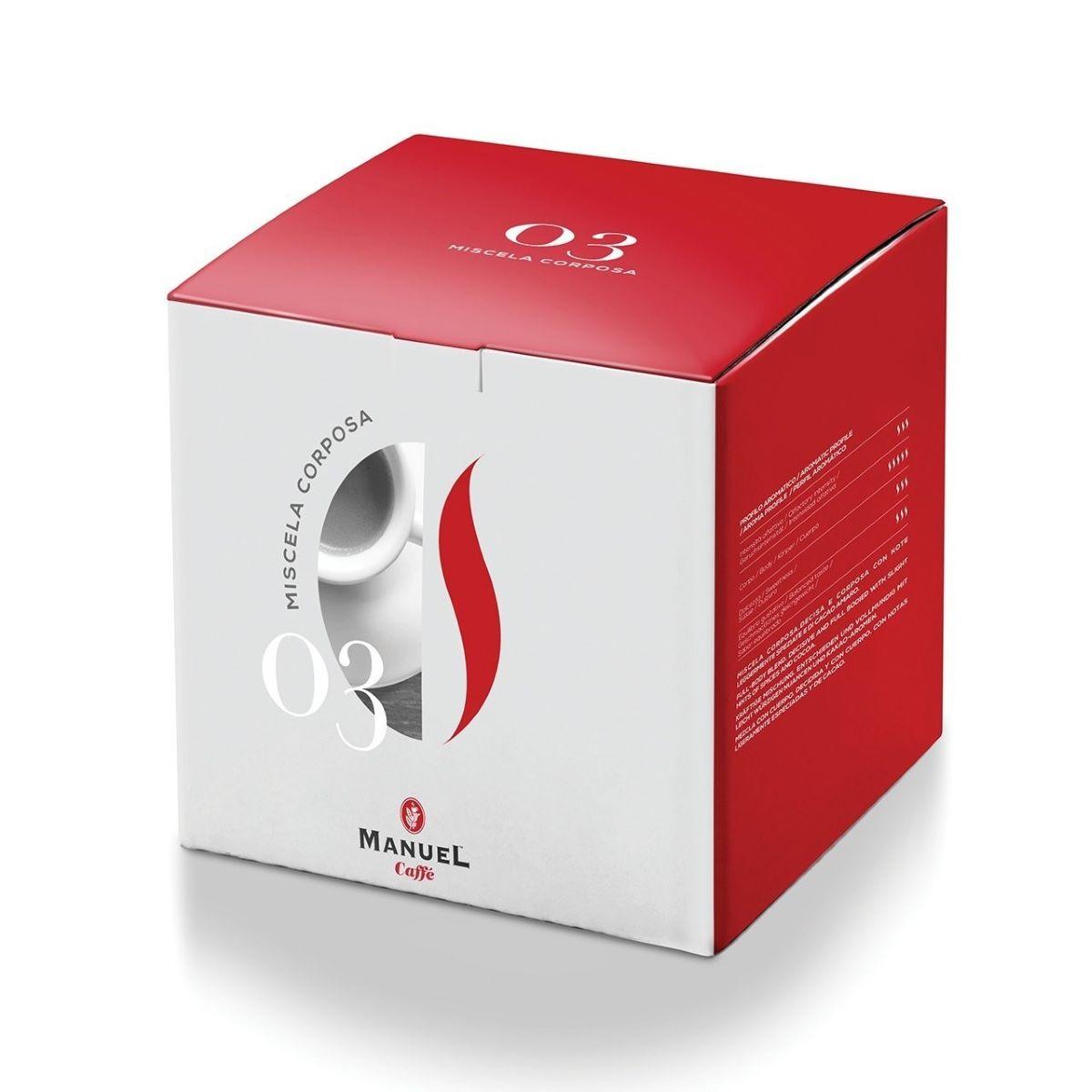 Кофе в капсулах Manuel Corposa 50 шт (Nespresso)