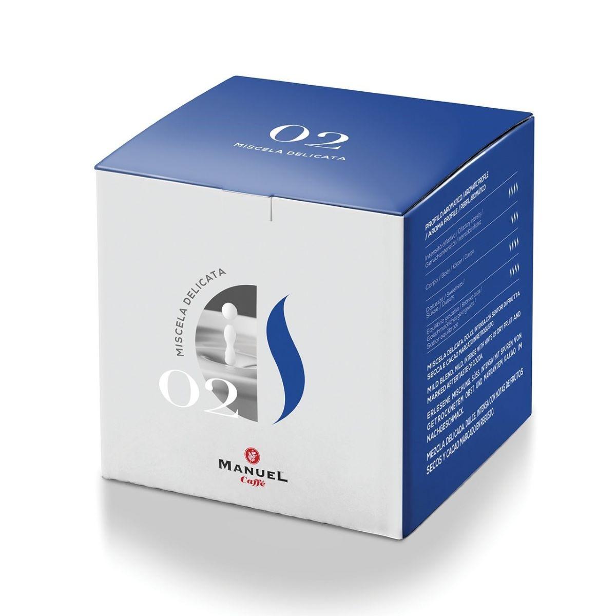 Кофе в капсулах Manuel Delicata 50 шт (Nespresso)