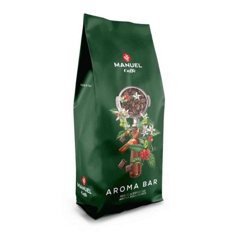 Кава в зернах Manuel Aroma Bar (80/20) 1 кг