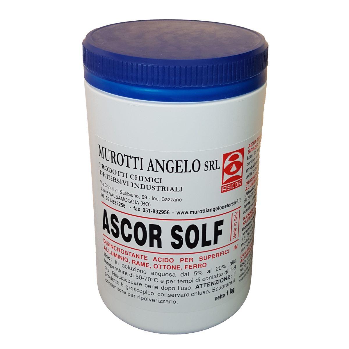 Средство от накипи Murotti Angelo Ascor Solf 1 кг