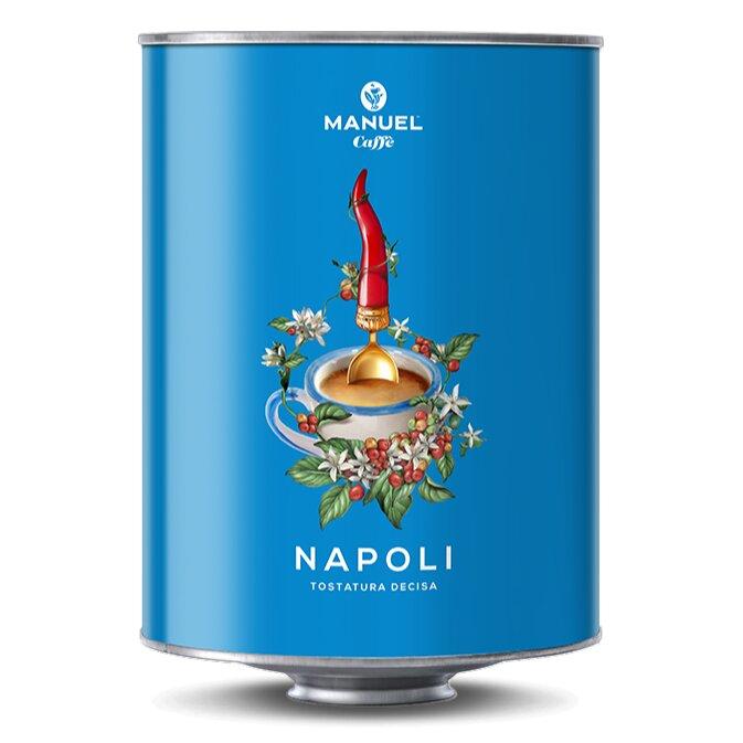 Кава в зернах Manuel Napoli (40/60) банка 2 кг