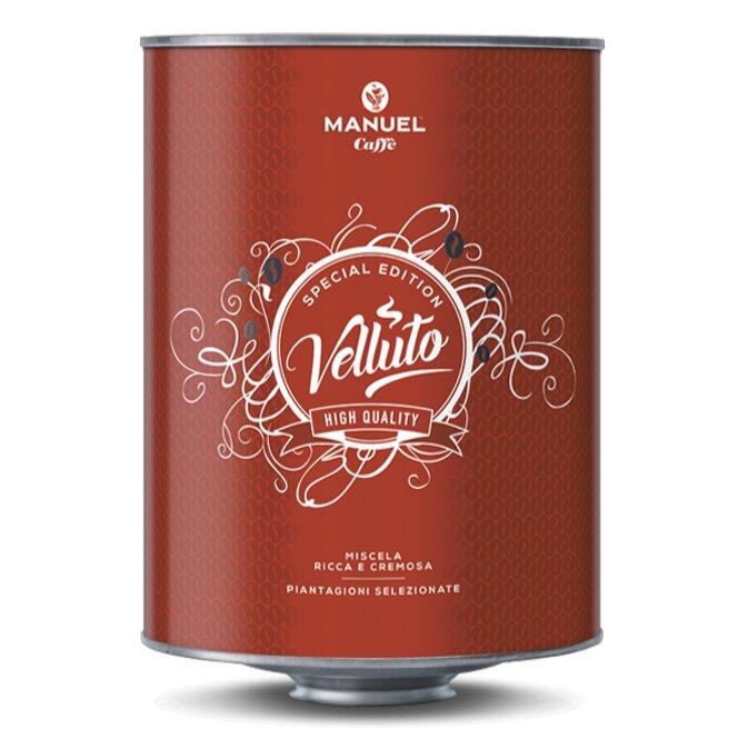 Кава в зернах Manuel Velluto (80/20) банка 2 кг