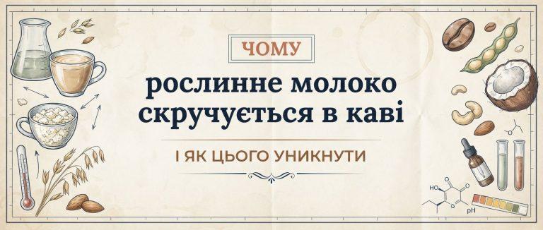 Чому рослинне молоко скручується в каві і як цього уникнути